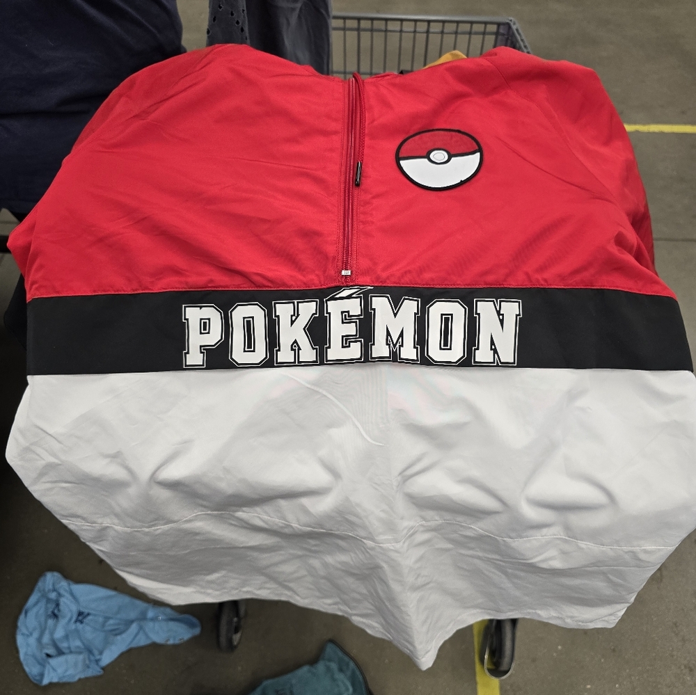 Men's Large Pokémon Wind Breaker